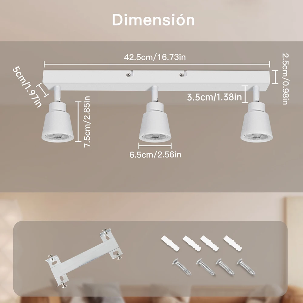 Lampara techo cocina lappara led Aplique de Pared