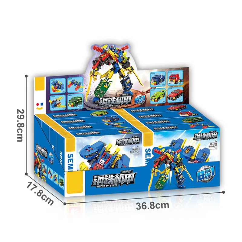 New product ideas 2023 STEM Building Toys Educational Christmas Birthday Gifts Engineering Building Bricks Vehicle Blocks Kits