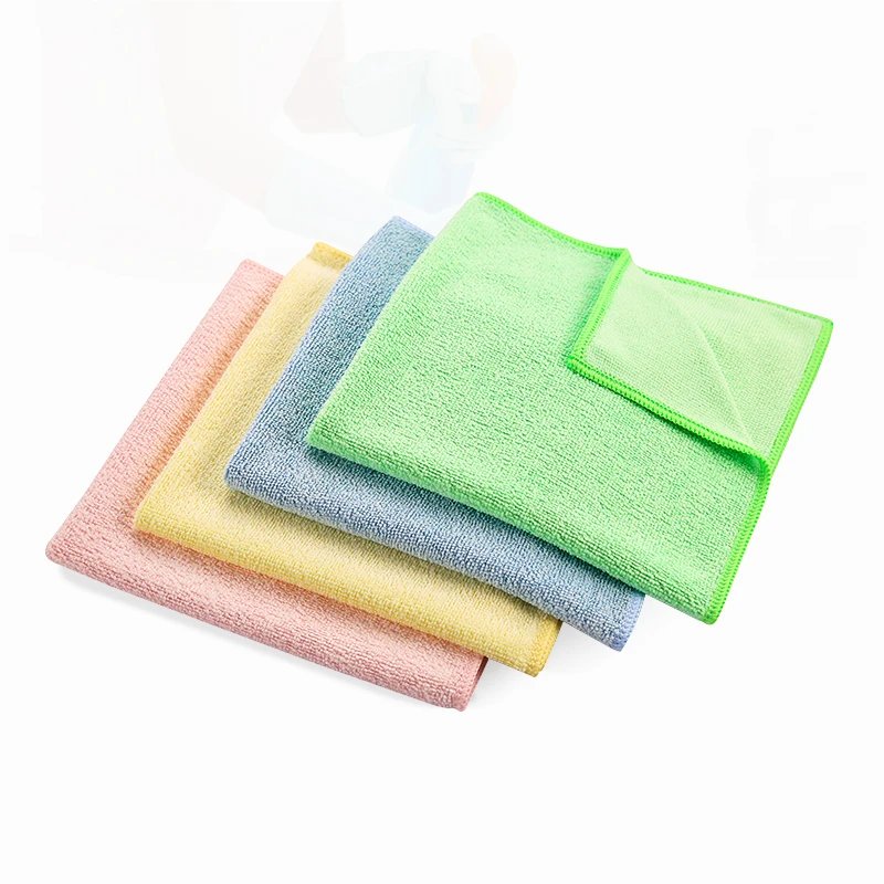 Factory Wholesale Super Absorbent Car Cleaning Cloths Multi Purpose Quick Dry Kitchen Cloth Cleaning Microfiber Towels