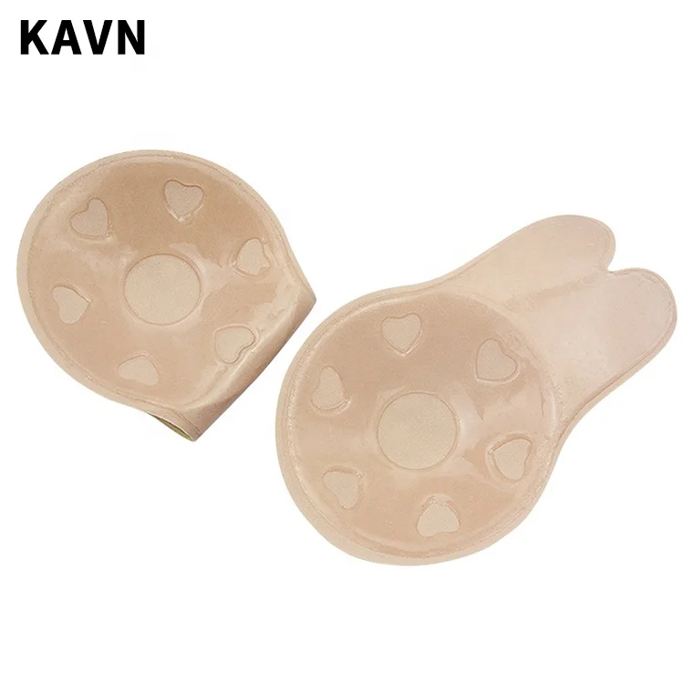 Wholesale Invisible Silicone Breast Pads Breathable black nipple covers  Breast Lift Tape For Women