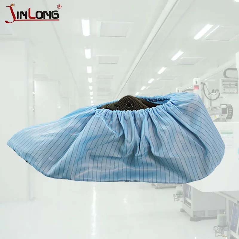 Wholesale dirt-free Waterproof Reusable Shoe covers Anti skip anti-static ESD Clothes Shoe Cover