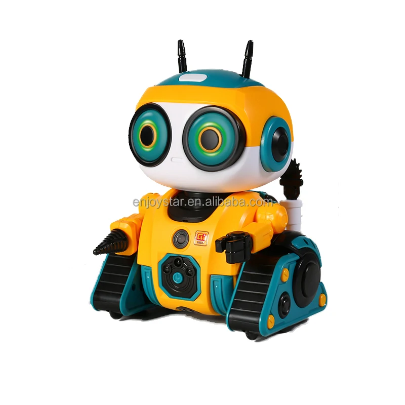 ENJOYSTAR New Remote Control Robot Sound Light Switching Touch Intelligent Education Programming RC Toys