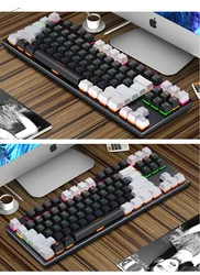 87key wired keyboard 87% layout multilingual keycap OEM wholesale keyboard