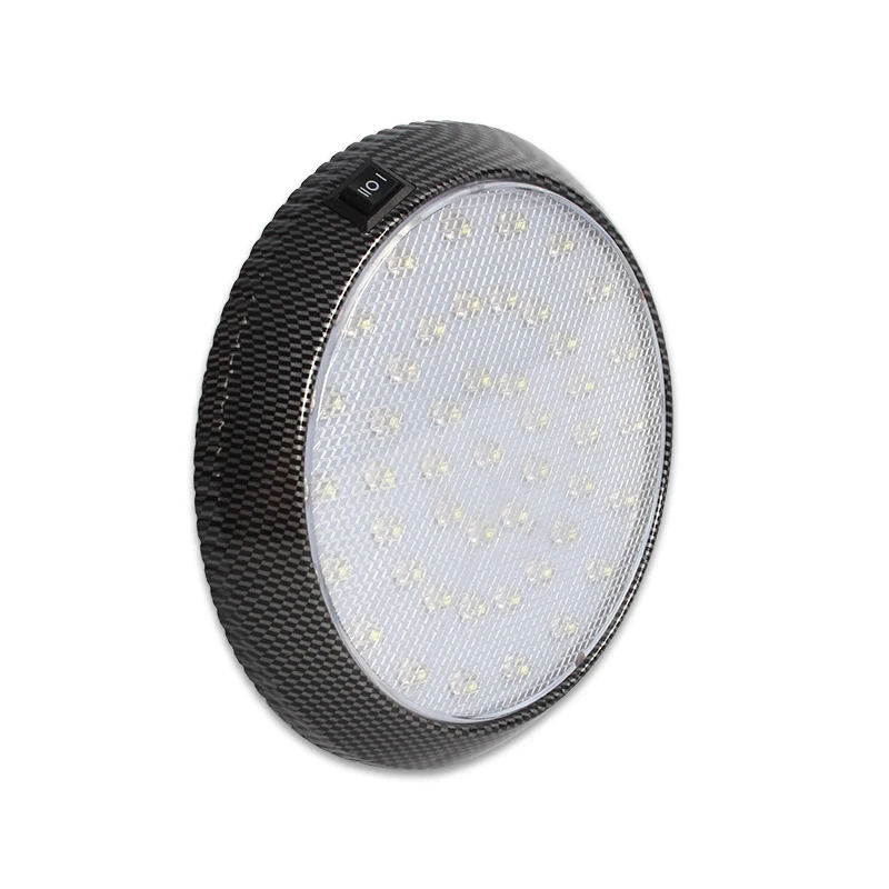 TYTXRV RV Accessories 12V RV Trailer Roof Light with 46 LED Lights Caravan Ceiling Warm Lamp
