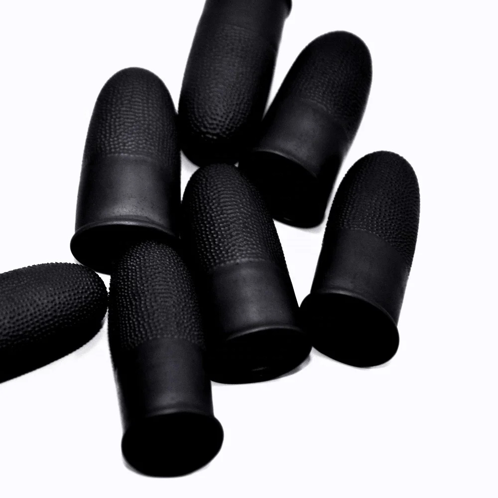 Disposable Thick Anti-slip Fingertip Protection ESD Cleanroom Latex Finger Cots
