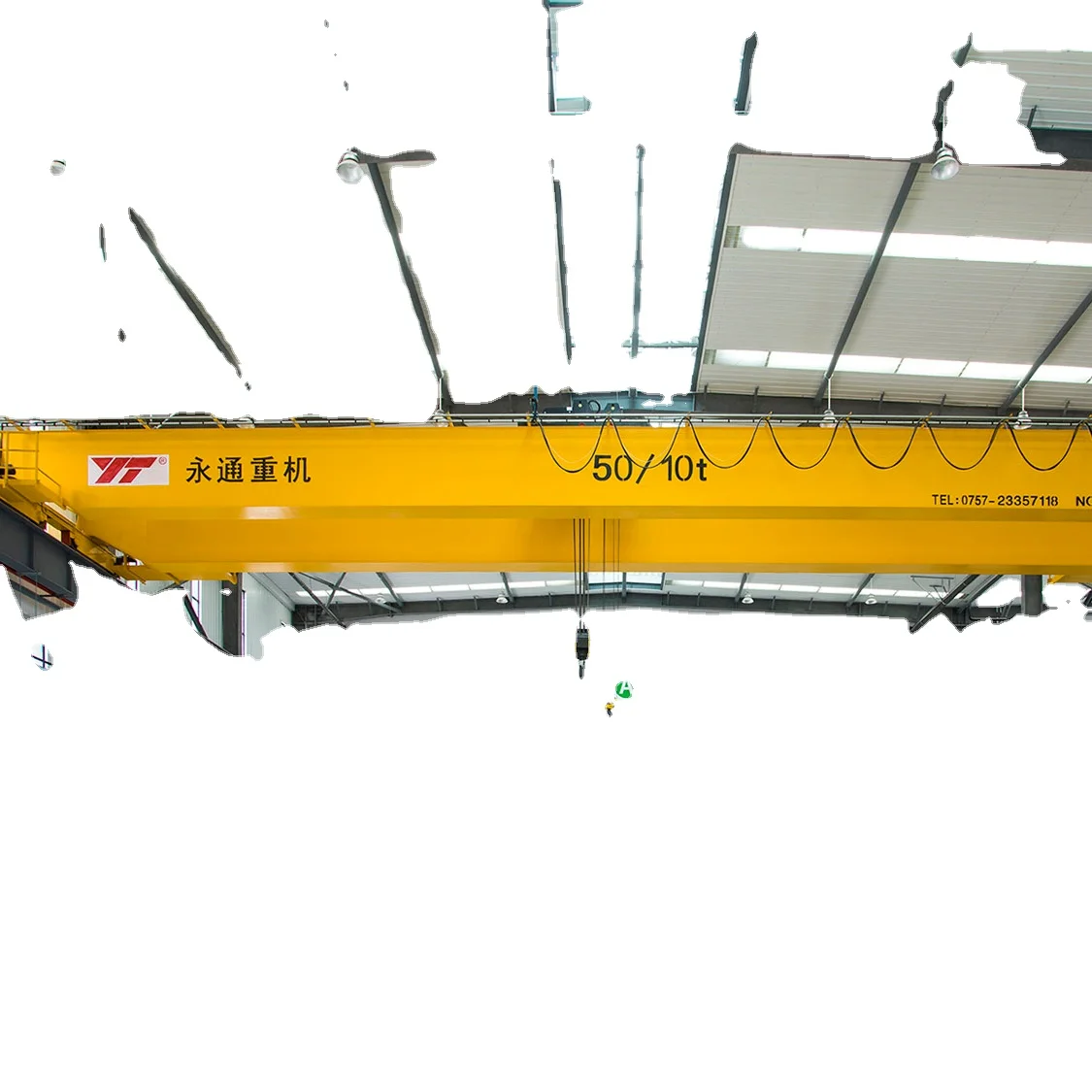 Factory direct sales 50t Overhead Crane Machine Construction heavy duty use