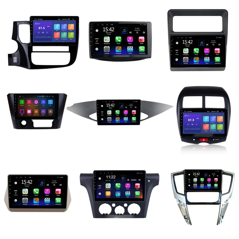 Center Console Frame android car multimedia player for Nissan with dvd, radio, stereo, touch screen, carplay, gps and more