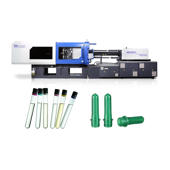 Haida HD330PET Energy-Saving Warm Filled Juice Bottles PET Preforms Making Machine Injection Molding Machine