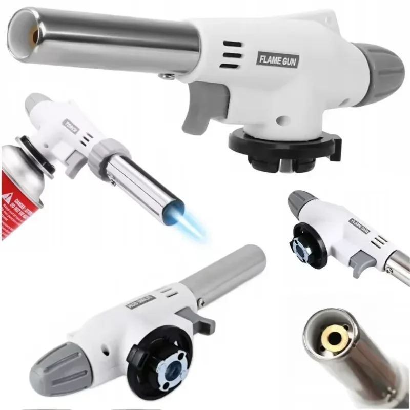 Welding Gas Burner Flame Gas Torch Ultra light design multi-function automatic piezo ignition gas flame spray gun