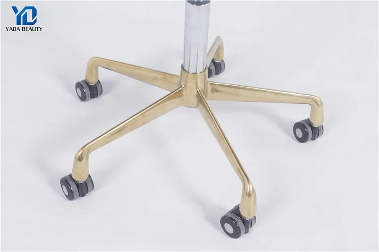 Comfortable new design Gold Beauty Salon Master Stool vintage barber chair