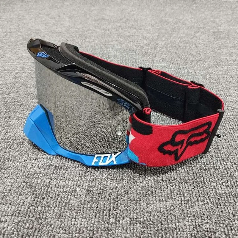 Beat Selling Outdoor Sports MTB Windproof Motorcycle Goggles FOX Designer Luxury Polarized Goggles For Motorbike 2024