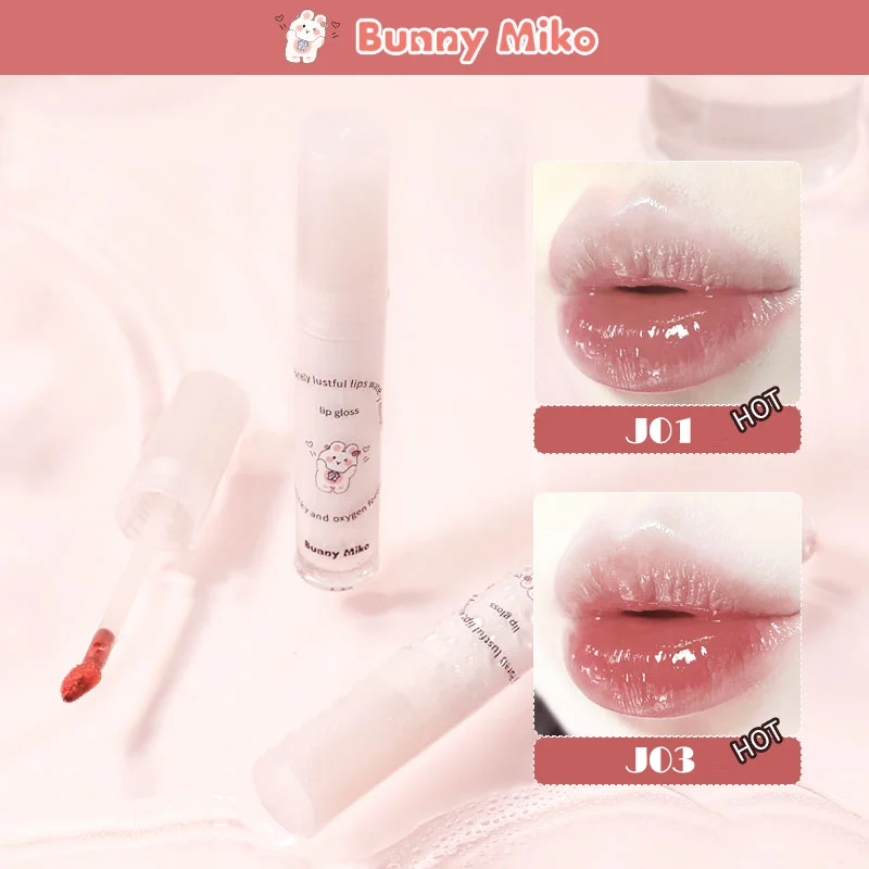 Оптовая продажа водонепроницаемый Bunnymiko зеркальный блеск для губ стойкий