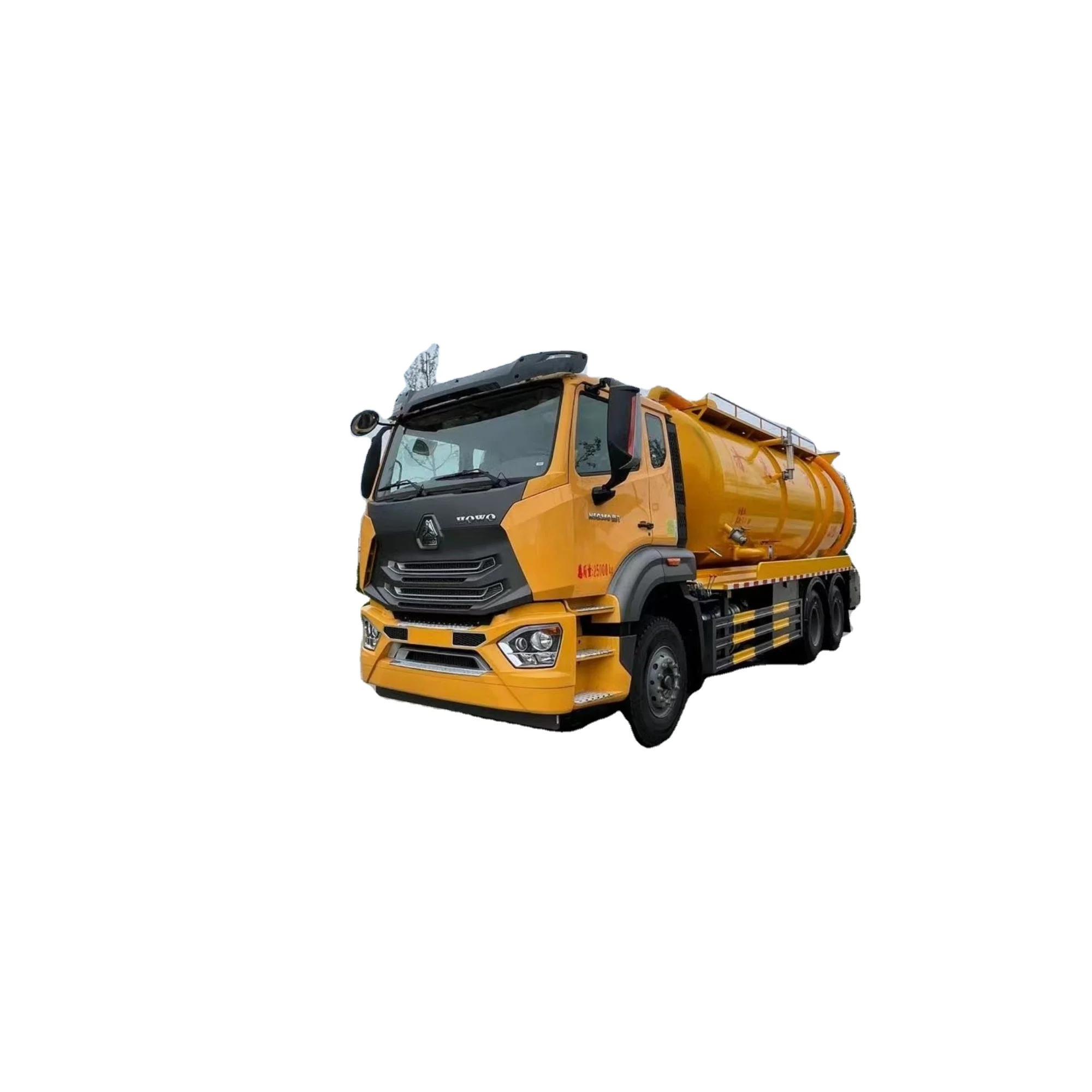 Sinotruk 6*4 моющий пылесос высокого давления для Промывки Канализационных труб автомобиля всасывающий резервуар сточных вод Фекальный осадок