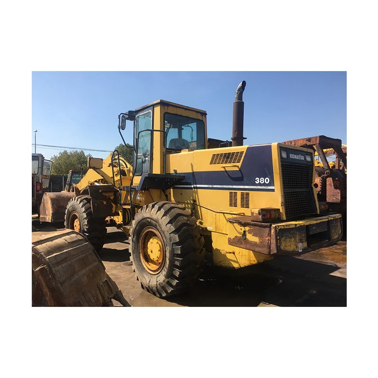 Гарантированное качество дешевой цене деревянные WA380-1 б/у komatsu колесный погрузчик