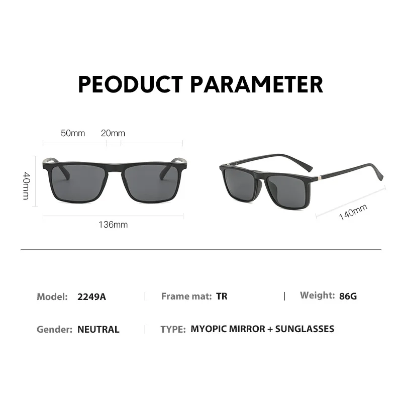 New Aluminum Magnesium Men Driving Polarized Fashion Sunglasses Fishing