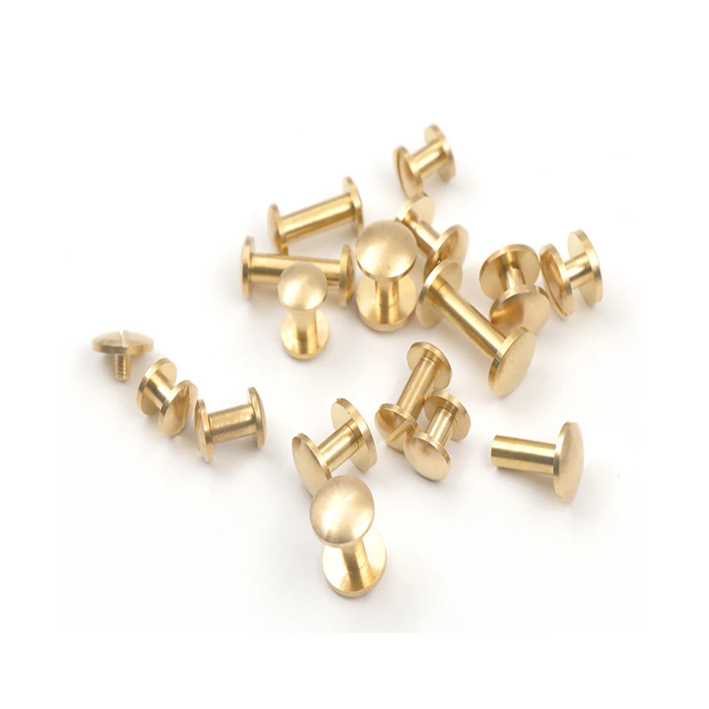 New Product Industrial Household Imprint Brass Binding Screw Post Brass Chicago Screw