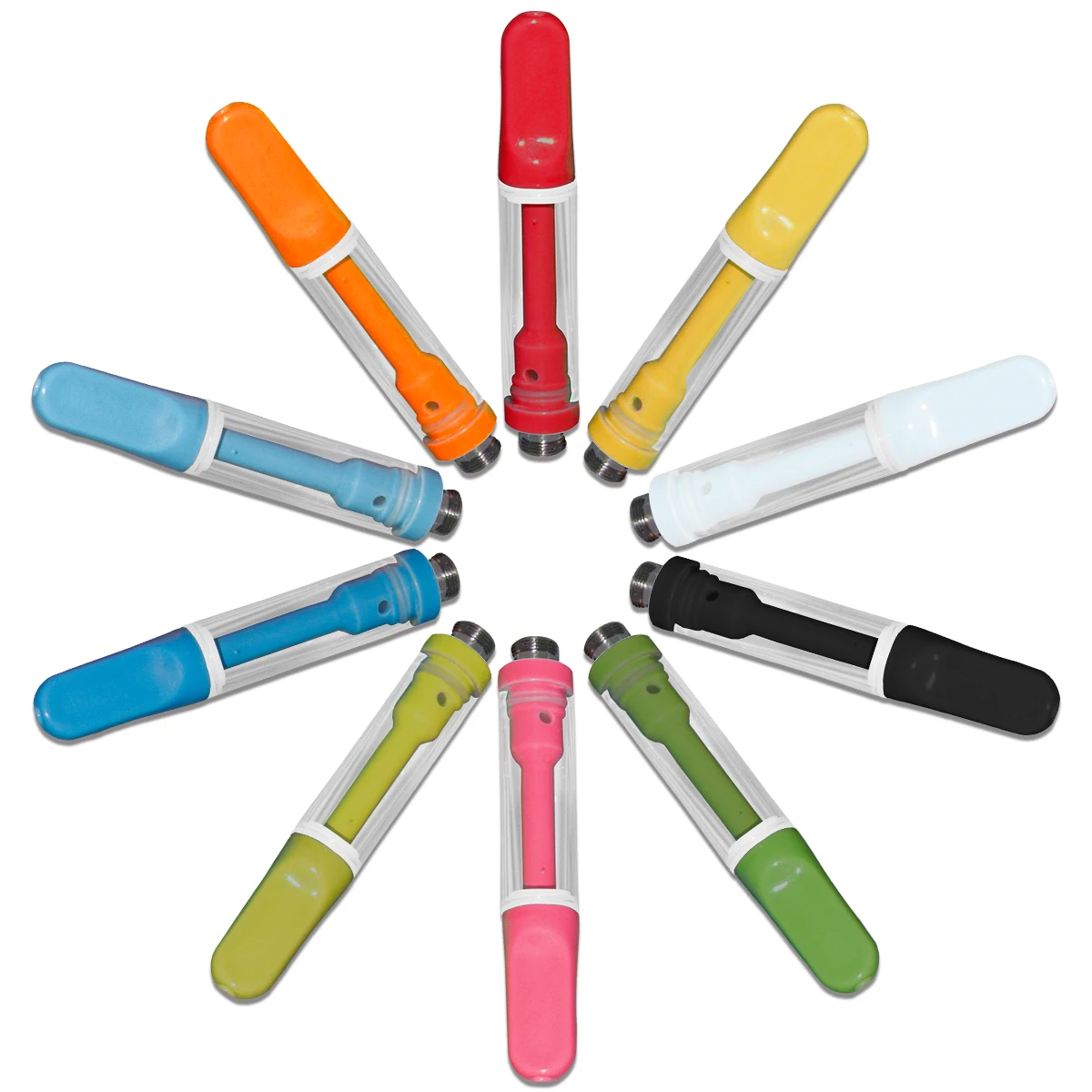 Оптовая продажа, одноразовый полнограммовый атомайзер Cbd, керамический картридж для вейпа