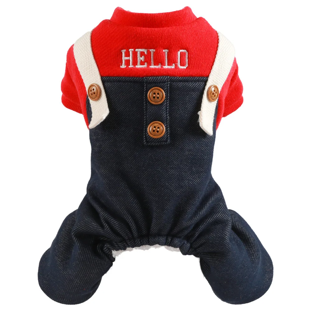 Pet Apparel Dog Clothes Pet Dog Wear Suspender Trousers Pet Pants