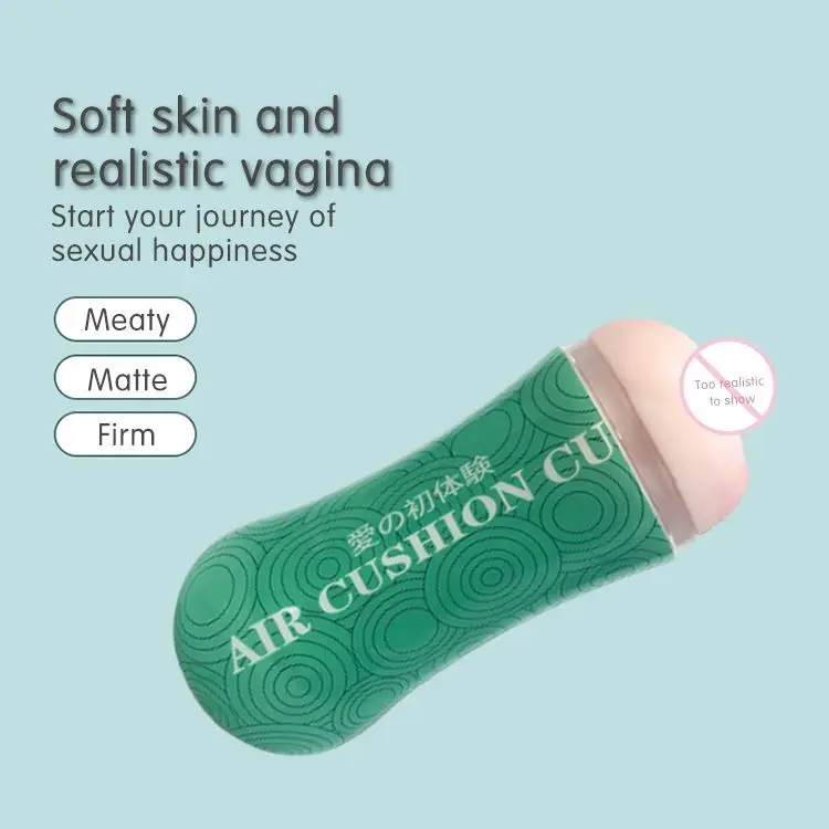 
New Man Masturbation Cup Real Vagina Pocket Pussy Artificial Vagina Sex Toys Men Aircraft Cup 