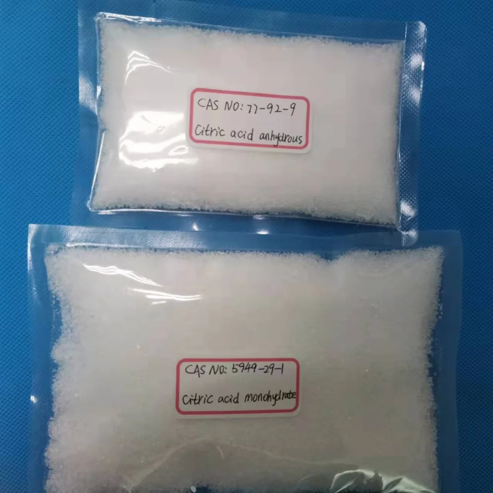 Food grade  best  factory price  anhydrous/monohydrate citric acid