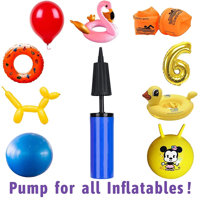New style mini environmental portable original hand plastic balloon pump for latex foil balloons