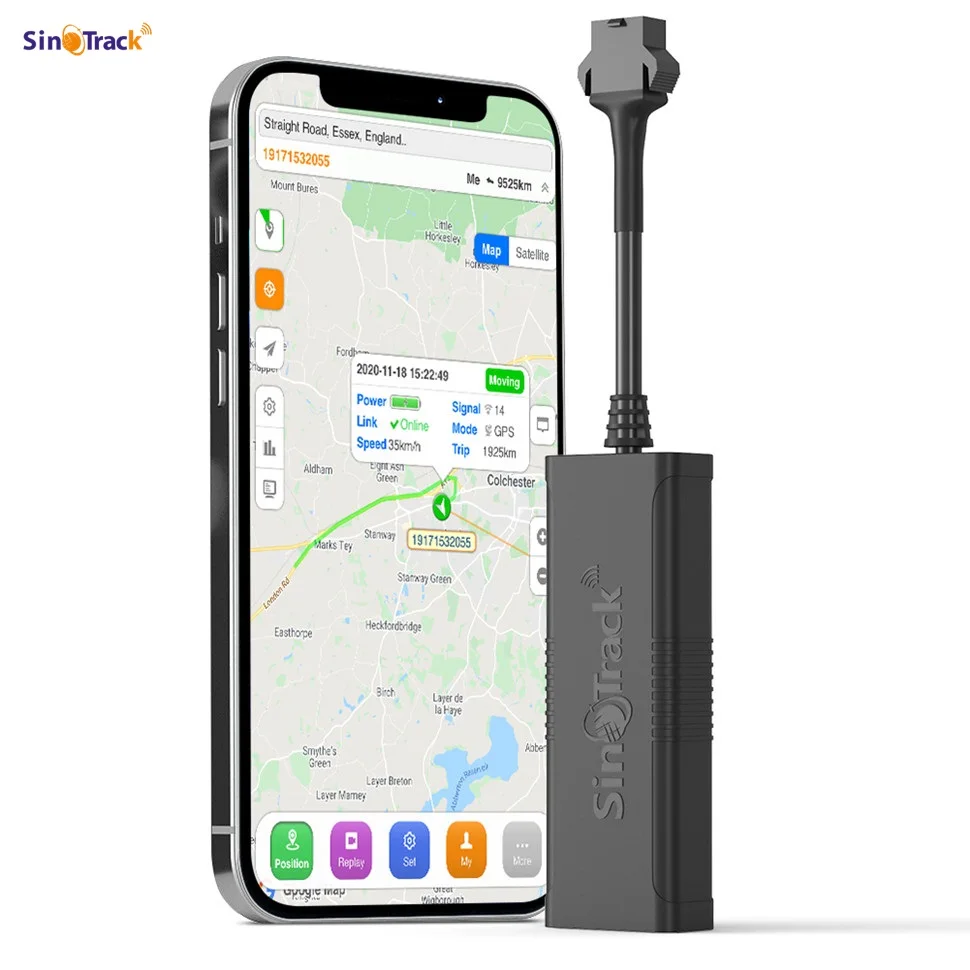 Live Mini Motorcycle Electric Car New Chips SinoTrack GPS Tracking Device ST-901M Tracker  Free Software Platform APP