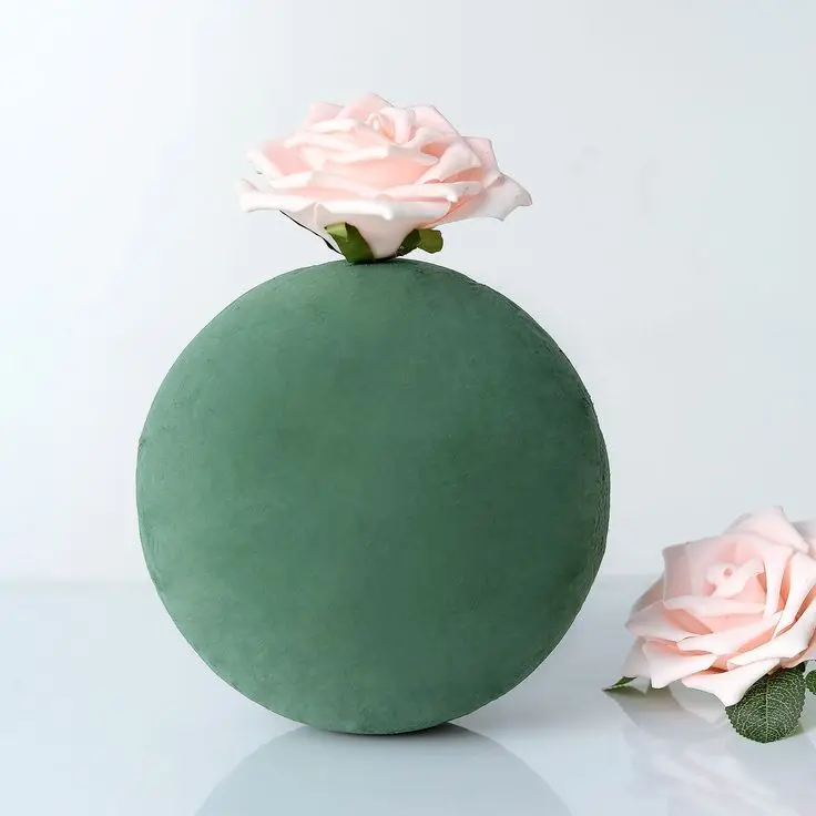 styrofoam floral foam sphere for flower arrangements