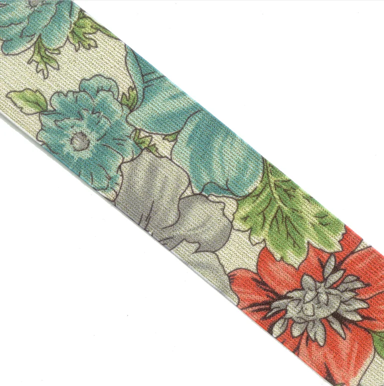 Custom Design Weaving Elastic Webbing Elastic Tape Pattern Nylon or Polyester Woven Elastic Waist Band