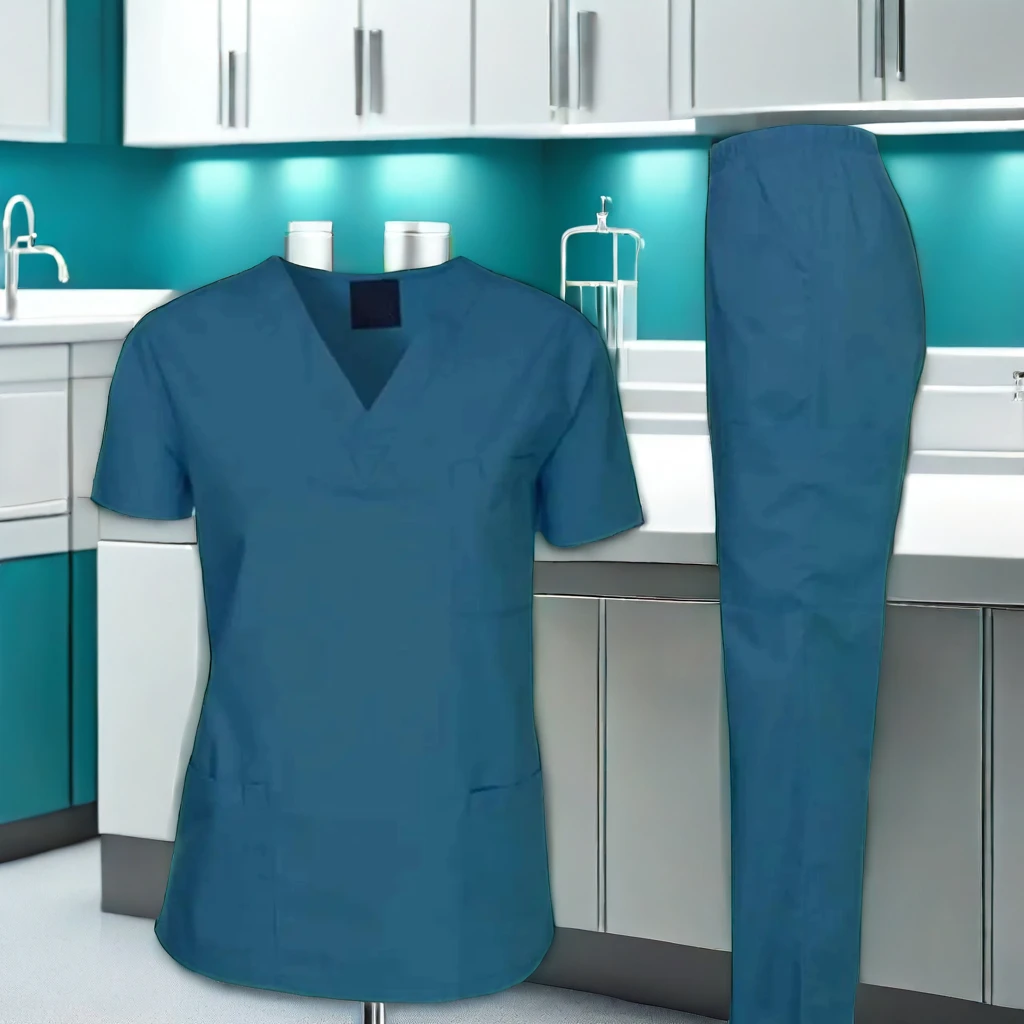 Custom Nursing Scrubs Suppliers Manufacturers Designer Women Scrubs Medical Spandex Hospital Scrubs Uniforms Setsork
