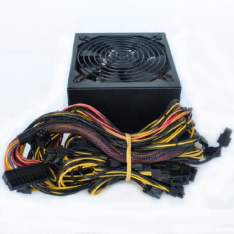 High Efficiency ATX 1650W/1850W/2000W Mining 80PLUS Platinum Power Supply For GPU