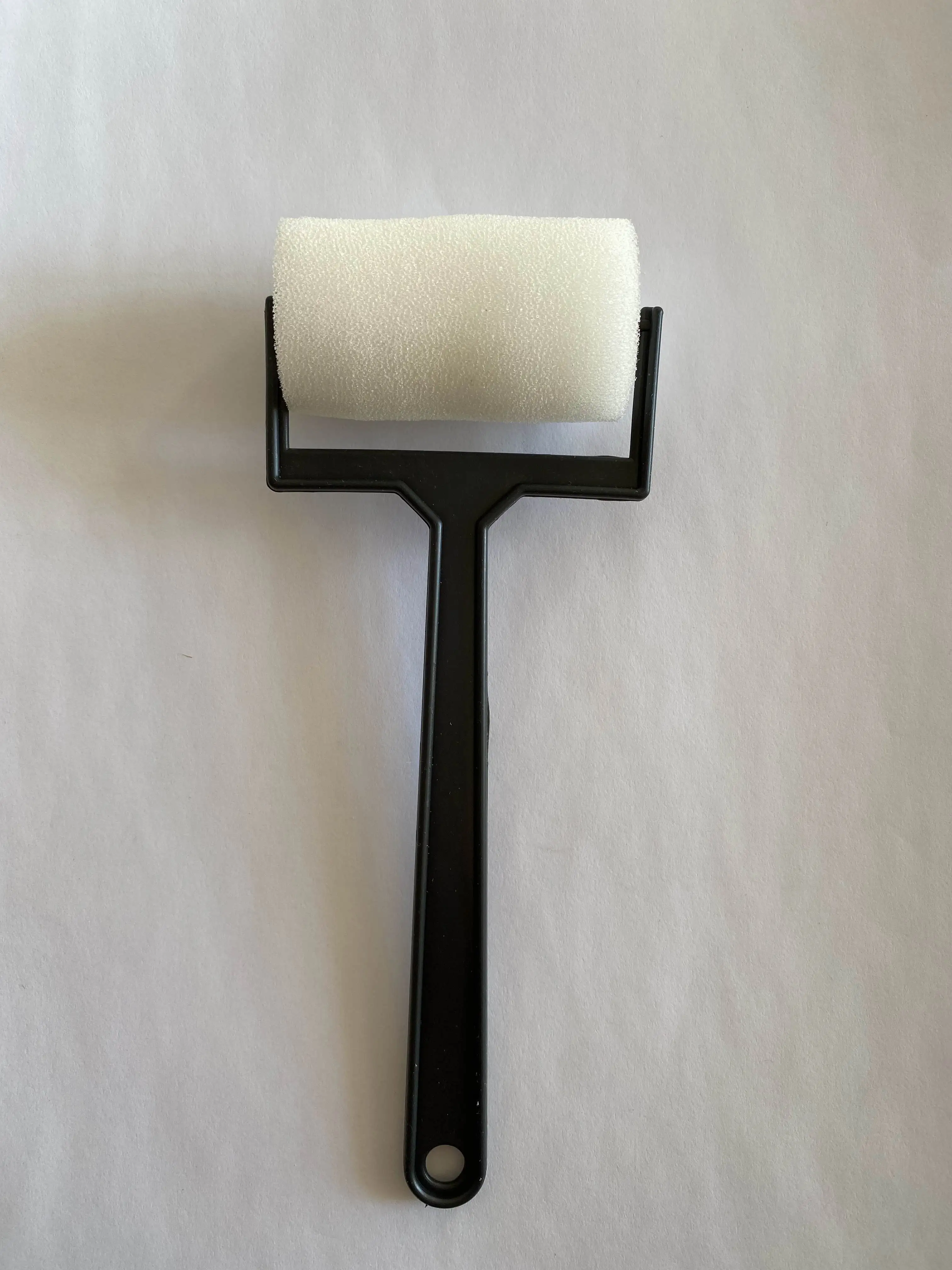 New Design Set Of Three White Sponges Long Handled Painting High Elasticity Sponge Brush