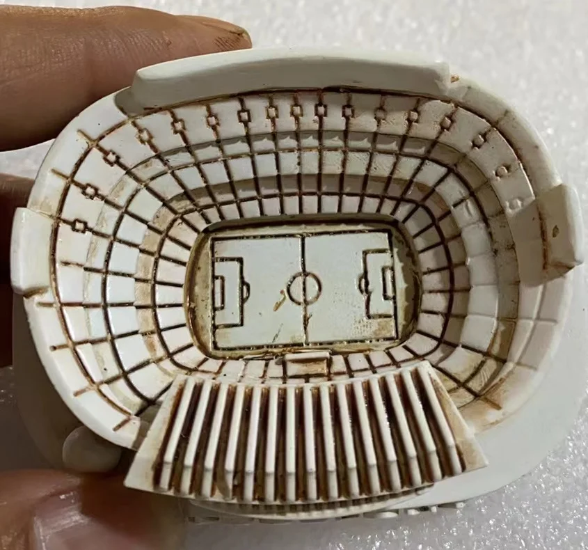 Resin Spanish Stadium Ornaments Sport Style Desktop Handicraft Decorations Polyresin Figurines for Art & Craft Use