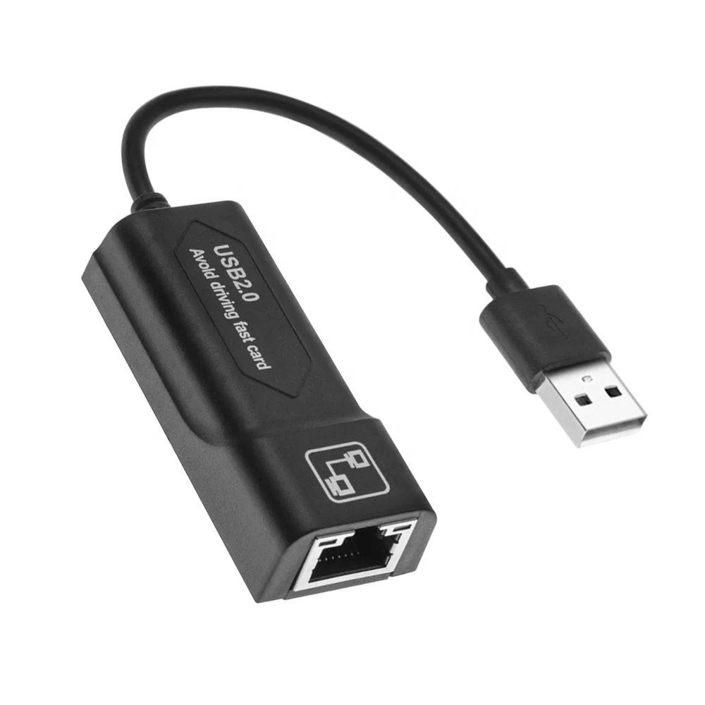 Doonjiey Factory USB 2.0 to RJ45 High-Speed Adapter with Lan port 1* Ethernet converter