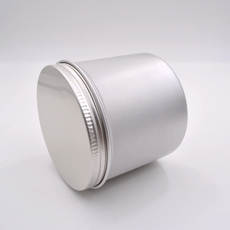 Multi-size custom aluminum jar  or aluminum candle tin can box for cosmetic or candle