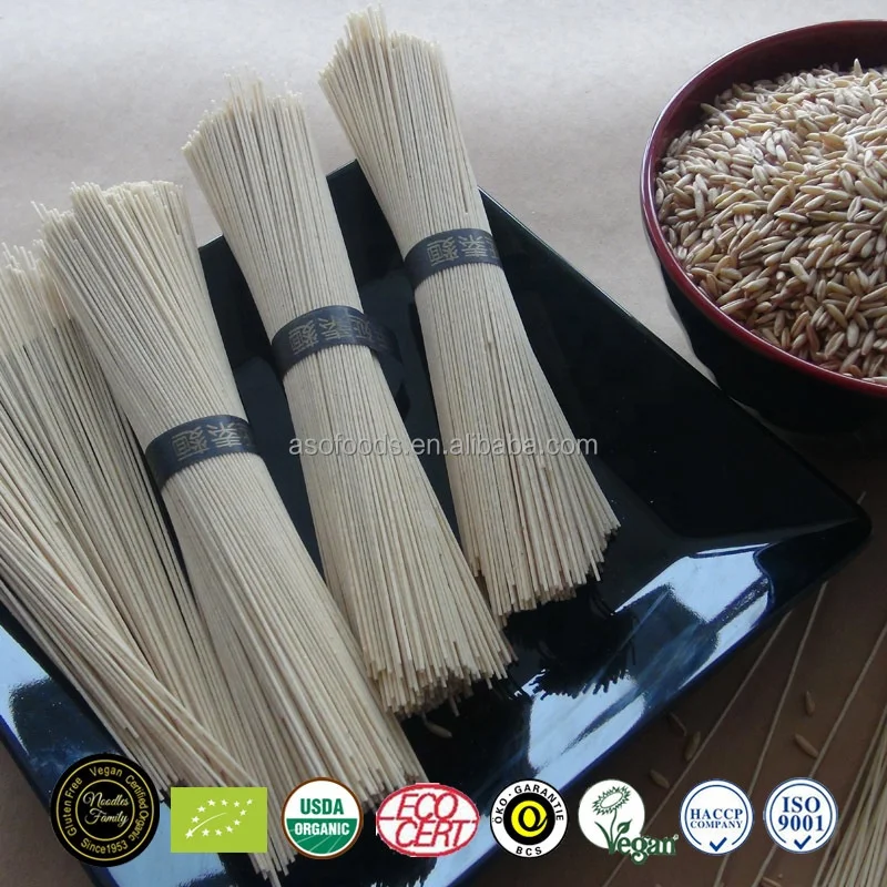 Japanese buckwheat Soba Noodle EU NOP Organic Kosher BRC Ramen noodle OEM ODM from factory