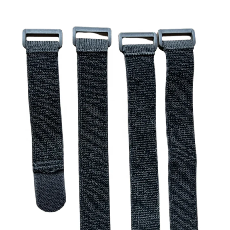 Cable Tie and Garment Accessories  Fastener Tape Eco-Friendly Self-Adhesive Heat Resistant Custom elastic Hook and Loop strap
