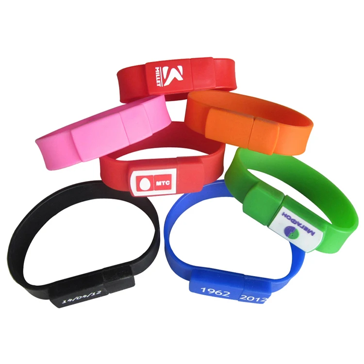 cheap usb flash drives wholesale bracelet pendrive 16gb 32gb cle usb 128gb medical customized usb flash drive