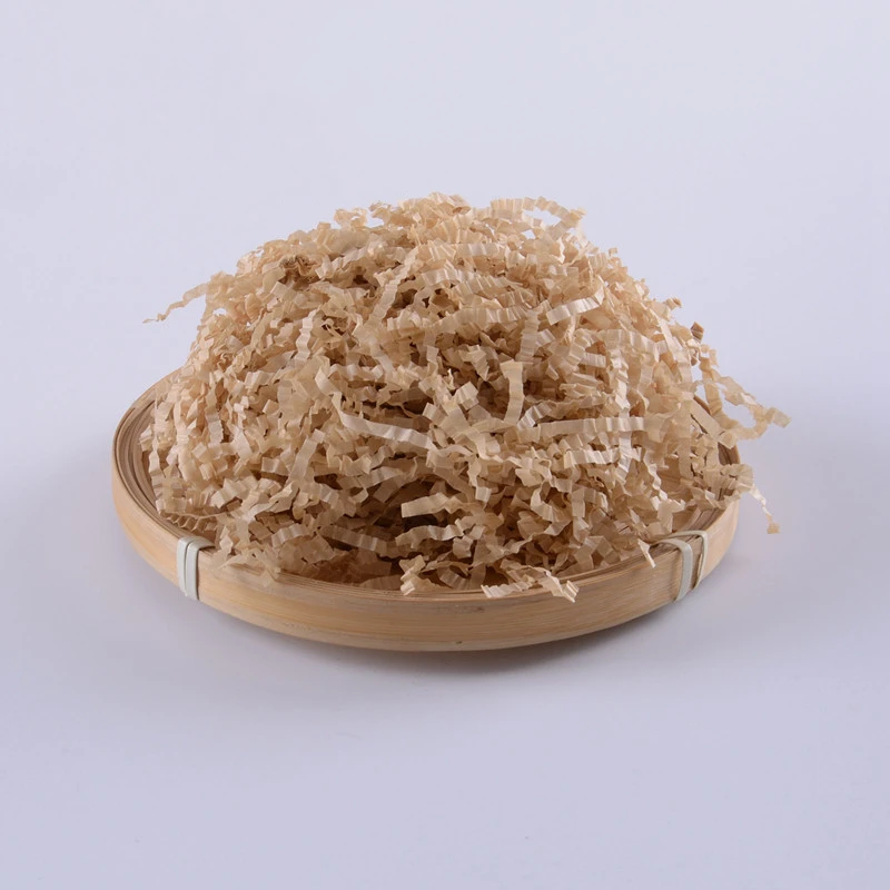 20GSM YS-041 Floral Yellow Filling Buffer Packaging Paper Kraft Wrap Protective Cushioning Paper Shreds