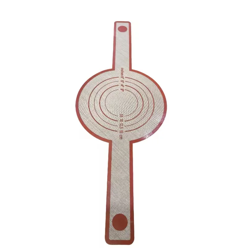 57*21cm 0.4mm thick Silicone Bread Sling  Factory Direct Customized Food Grade Air Fryer Mat