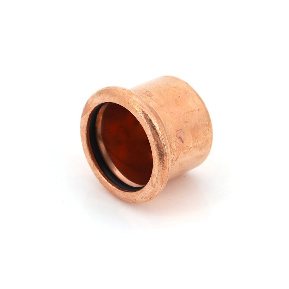 Factory WATERMARK M type Copper press fittings sheet Sleeve 22mm elbow copper brass fitting