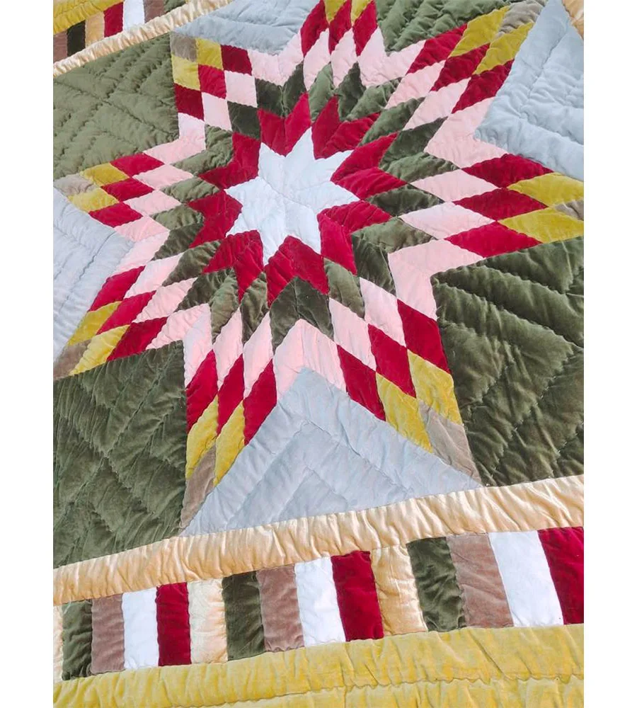 Buy Velvet Patchwork Quilt Patterns Jaipuri Razai Fully Reversible Soft King Size For Warmer Winters Bedding