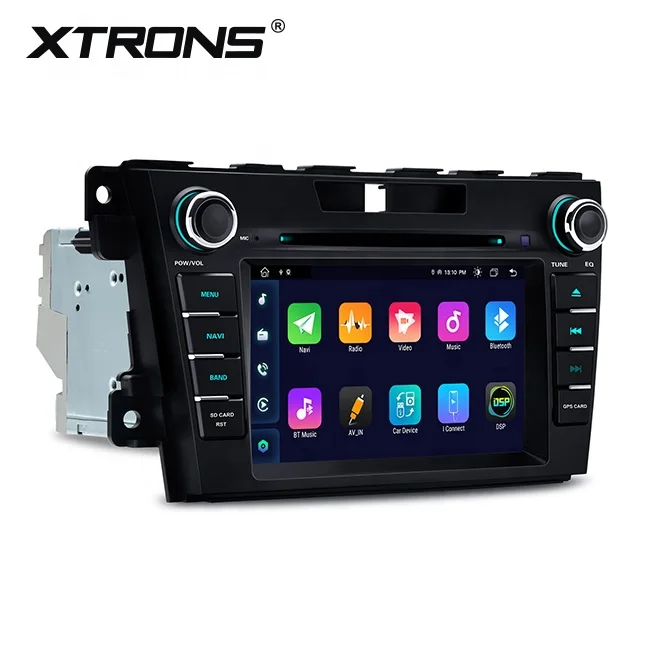 XTRONS 7inch 2 din Android car dvd player for Mazda CX7 with DSP DVR TPMS OBD 4G WiFi, car multimedia system