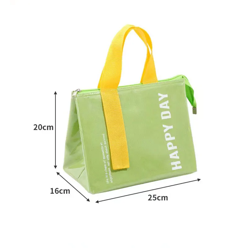 2023 mini Cooler Lunch Box Portable insulation Canvas Lunch Bag Thermal Food Picnic Lunch Bags For Women Kids