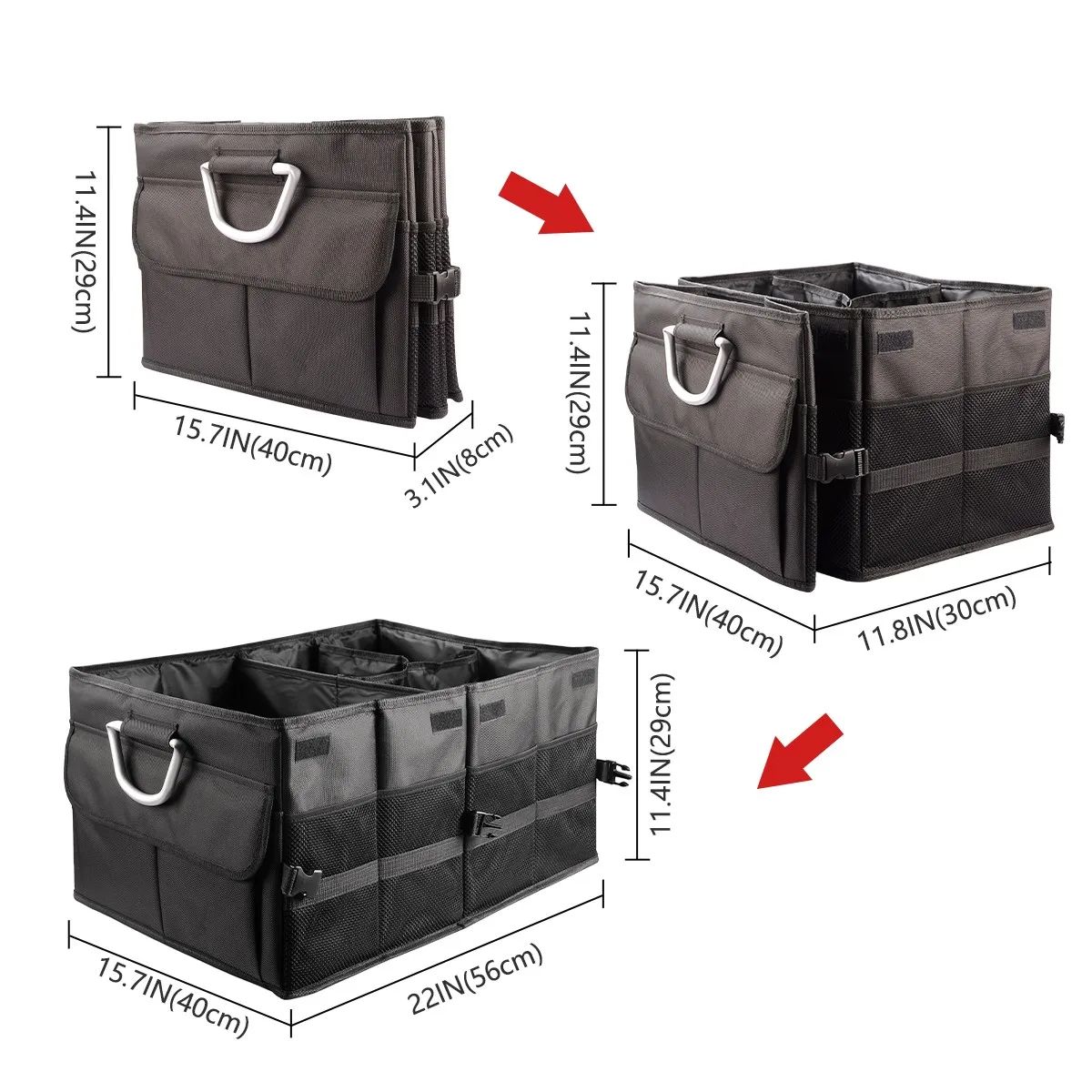 Factory Wholesale car trunk storage organizers car storage box trunk organizer