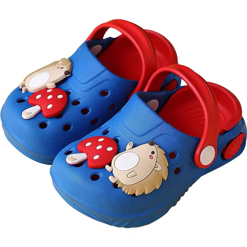 Summer Outdoor Clogs Slippers Antislip Thick  Sandals EVA Kids Baby Slippers