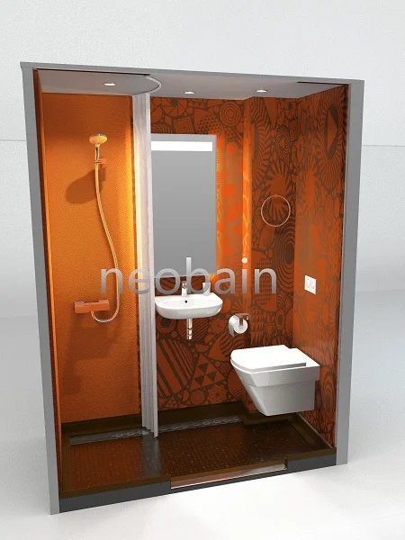 Stand alone meeting pod in private space soundproof booth portable office for work
