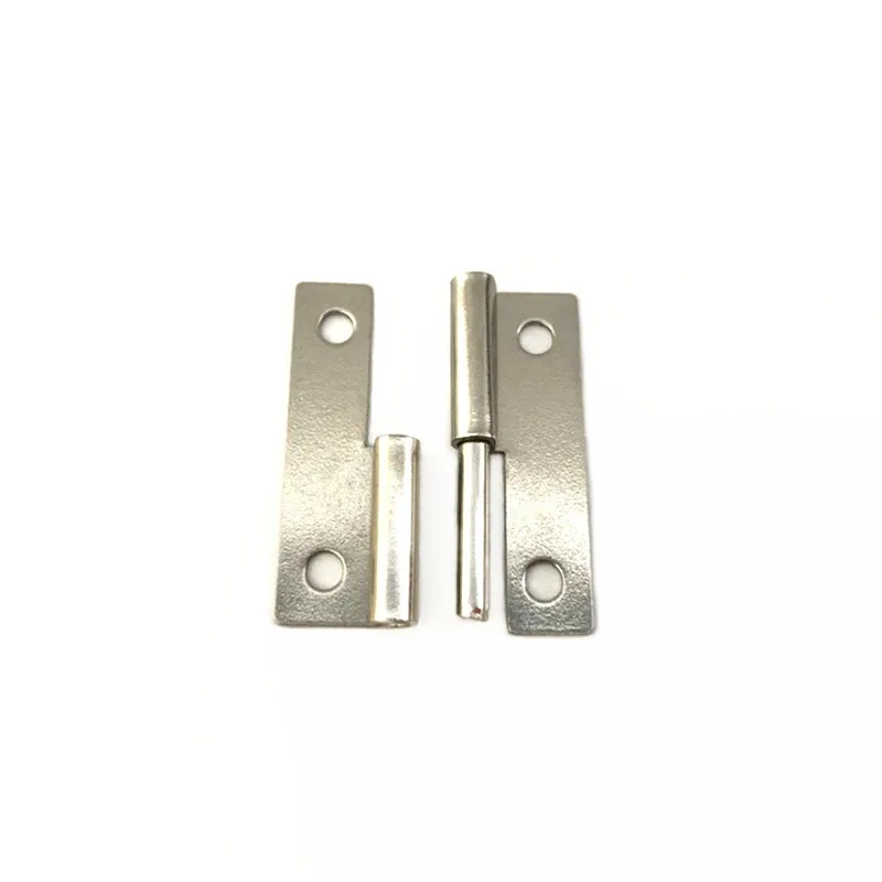 GUANGYOU custom Iron material nickel plated small cabinet door nice quality metal Take apart hinge
