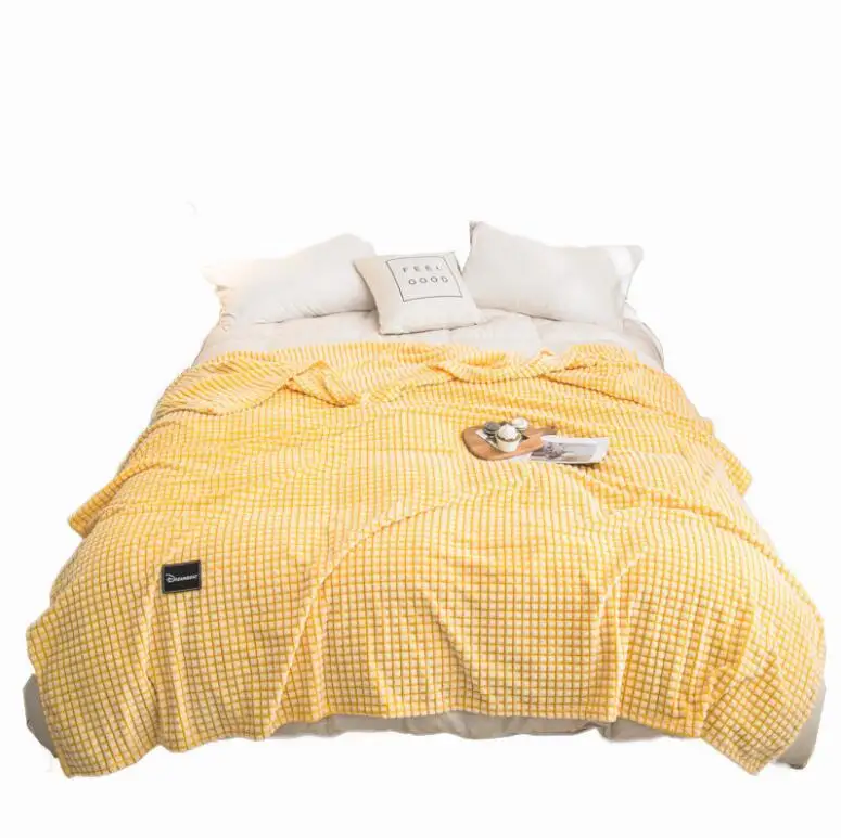 Фланелевый плед для кроватей коралловый флис одеяла многоцветные пледы одиночные фланелевые покрывала мягкие теплые обеденного перерыва