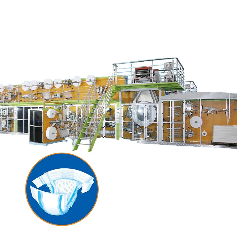 machines for manufacturing baby diapers, diaper making machine, diaper machine