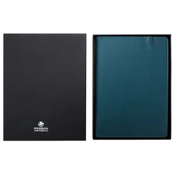 Promotional Sublimation Customizable Leather A5 Paper Notebook Agenda Wireless Phone Charger Journal Notebook